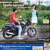 Featured image for Bajaj Discover 125 Motorcycle Features & Price 21 Nov 2012