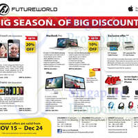Featured image for FutureWorld Apple Offers Seasonal Offers 16 Nov 2012