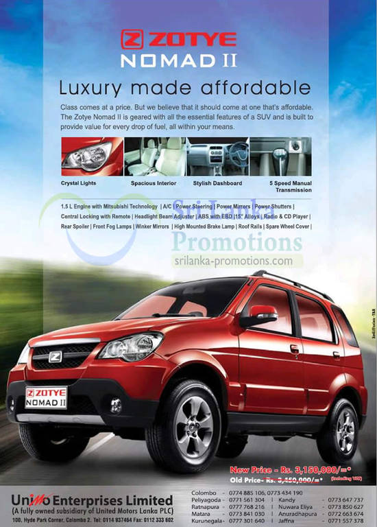 Zotye Nomad II 6 Nov 2012