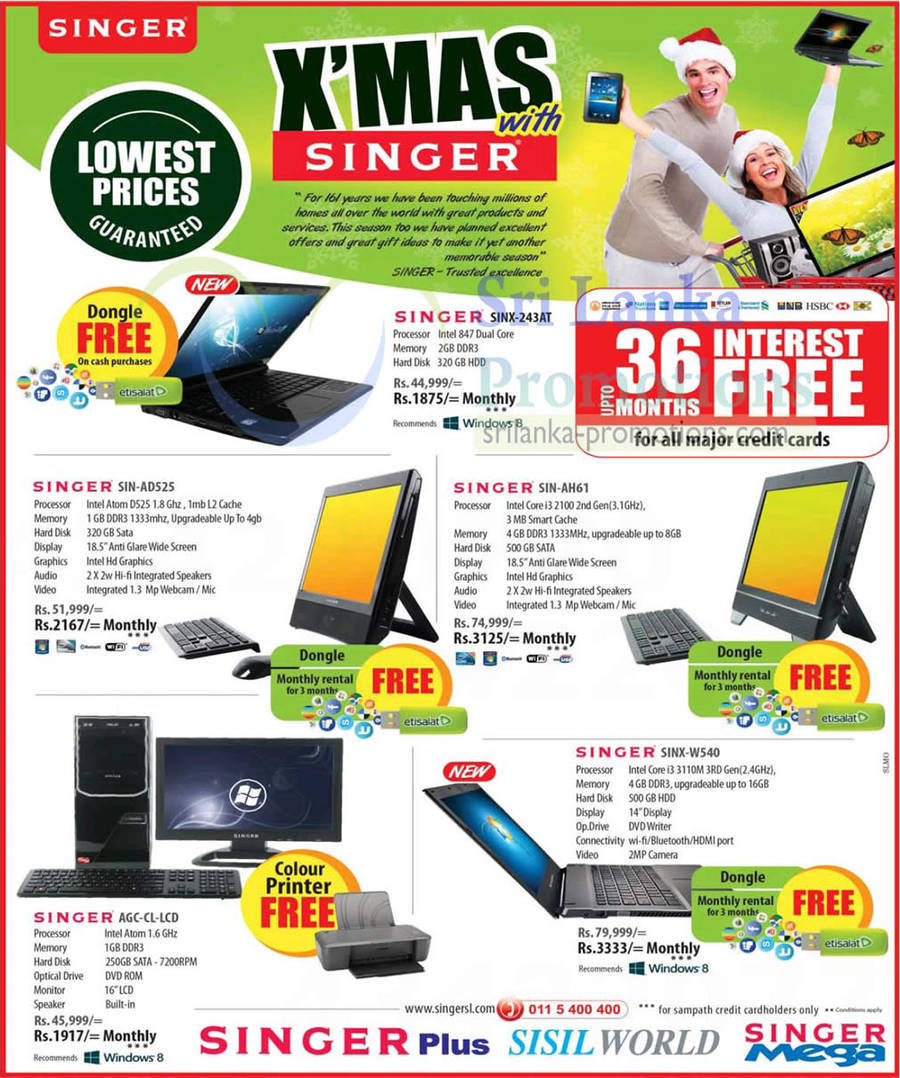 Singer 2 Dec 2012