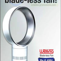 Featured image for Welling GLSF-018 Bladeless Fan Features & Price @ Singer 13 Jan 2013