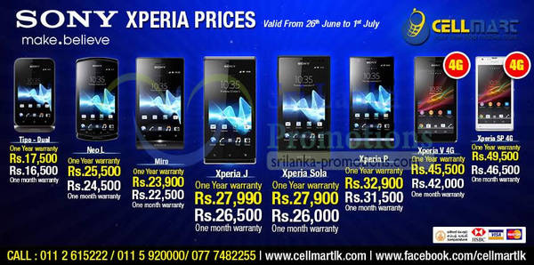 Featured image for Cellmart Smartphones & Mobile Phone Offers 26 Jun 2013