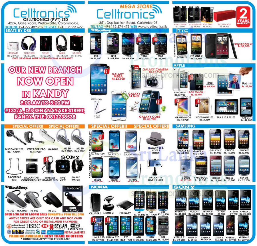 Celltronics 11 Aug 2013