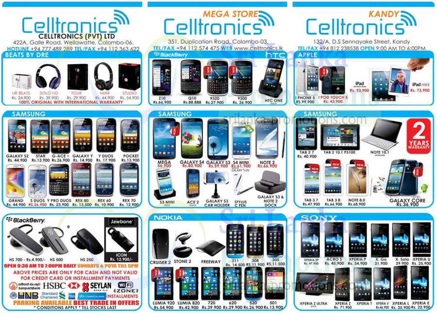 Celltronics 15 Sep 2013