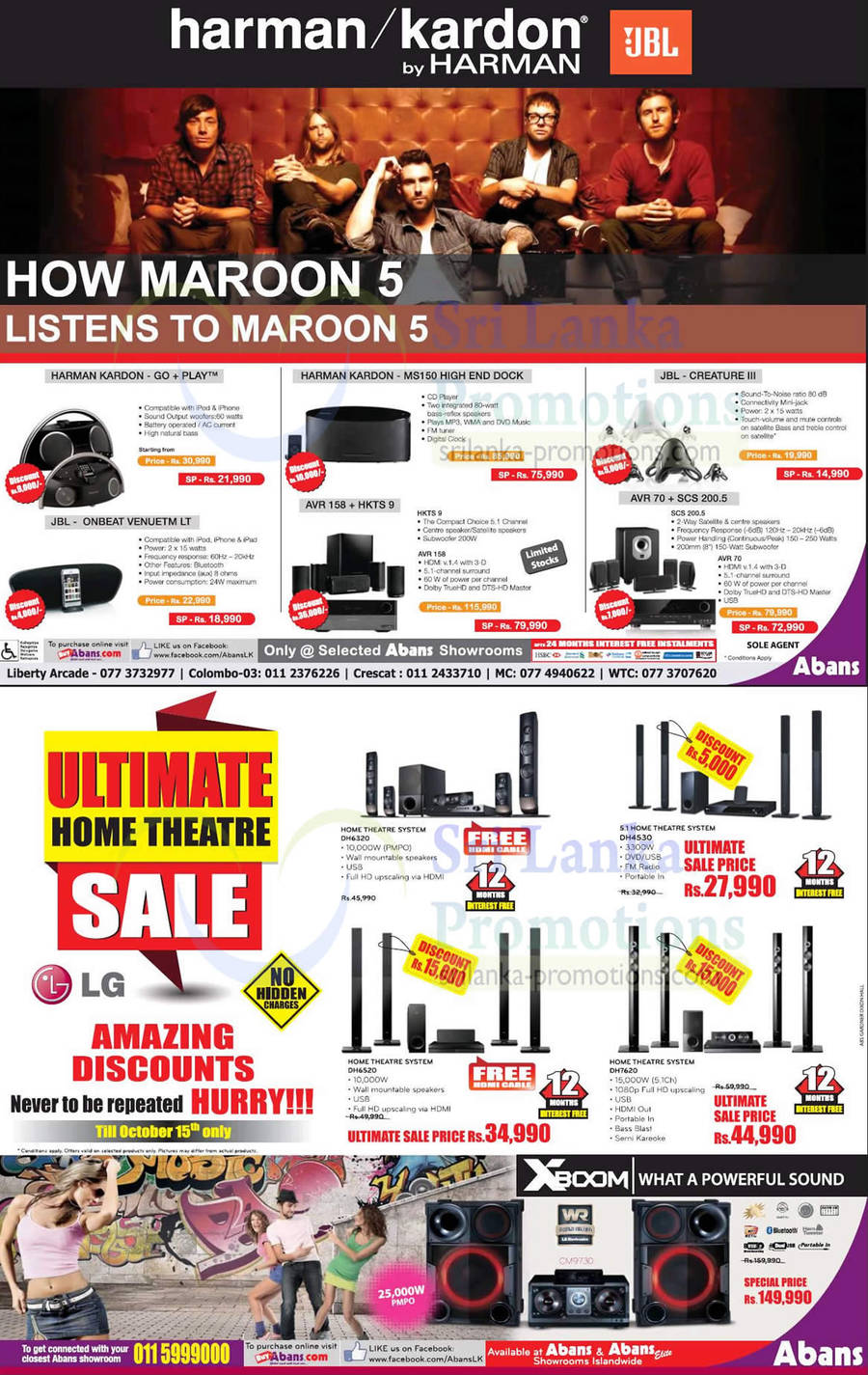 Harman Kardon, LG Home Theatre Systems, XBoom