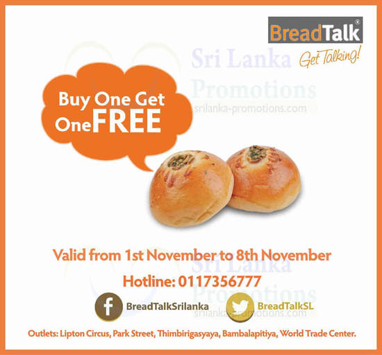 BreadTalk 30 Oct 2013