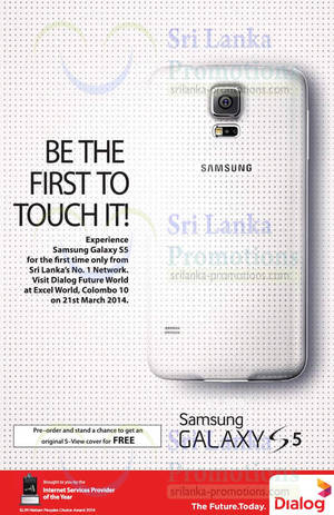 Featured image for Samsung Galaxy S5 Launch @ Dialog Excel World 21 Mar 2014