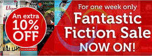 Featured image for The Book Depository 10% Off Fiction Books Coupon Code 21 – 27 Mar 2014