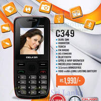 Featured image for Celkon C349 Features & Price 27 Apr 2014