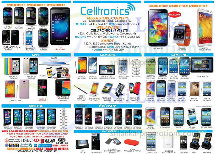 Celltronics 27 Apr 2014