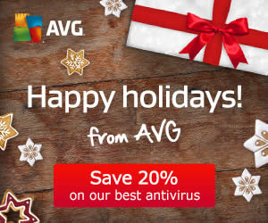 Featured image for AVG 20% OFF Security Software 22 Dec 2014 – 4 Jan 2015