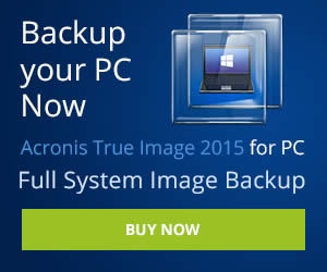 Featured image for Acronis True Image Buy 1 Get 1 FREE Promo 9 – 31 Mar 2015