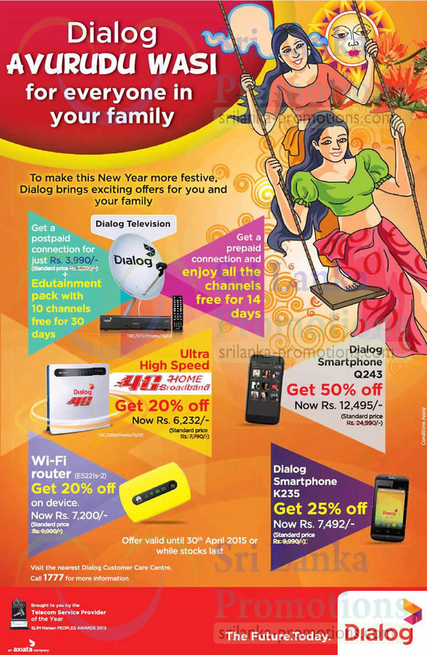 Featured image for Dialog Avurudu Offers 24 – 30 Apr 2015