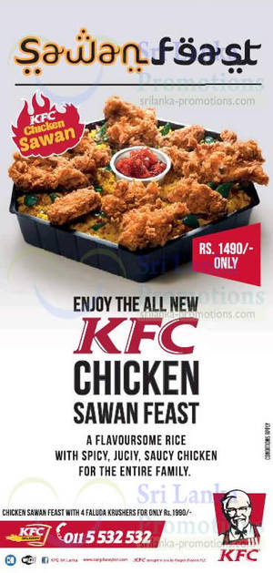 Featured image for KFC NEW Chicken Sawan Feast 18 Jul 2015
