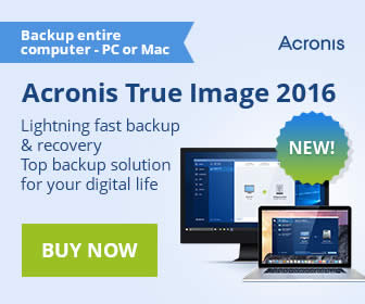 acronis true image promotion