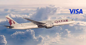 Featured image for Qatar Airways offering Visa cardholders up to 12% off flights with this promo code valid till Sep 30, 2022