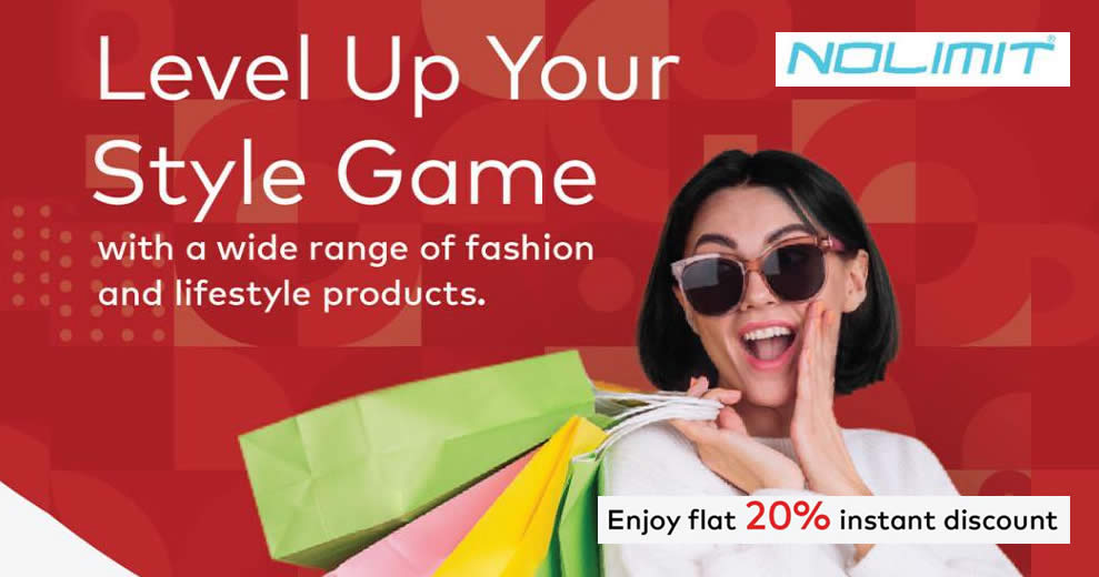 Featured image for NOLIMIT 20% off with People's Bank Mastercard debit cards till 31 Dec 2023