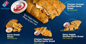 Featured image for Domino’s Pizza LK launches new range of Garlic Breads from 19 Jan 2024