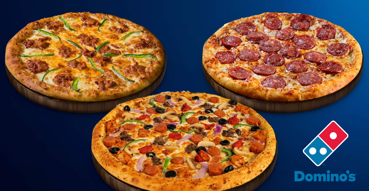 Featured image for Domino's Pizza Sri Lanka offering 50% OFF on orders above Rs 1,500 till 11 Feb 2024