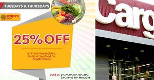 Featured image for Cargills Food City Offers 25% Discount on Fresh Produce with People’s Bank Cards on Tues & Thur till 30 May