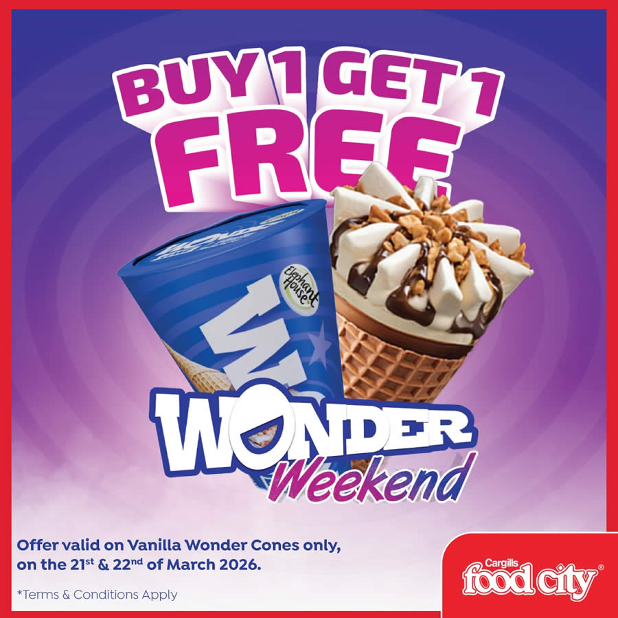 Cargills Food City srilanka promotions.com 21 Mar 2026
